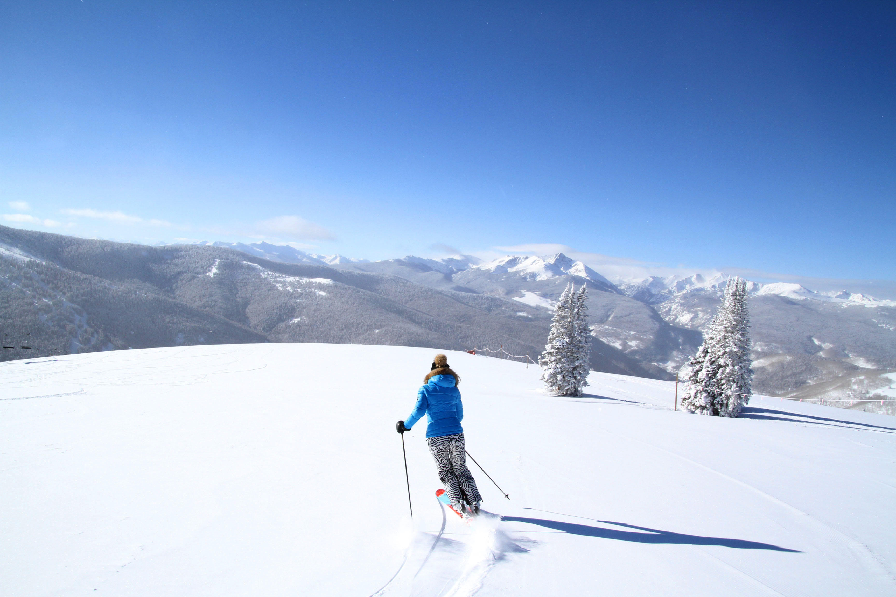 Ski trip to Vail mountain